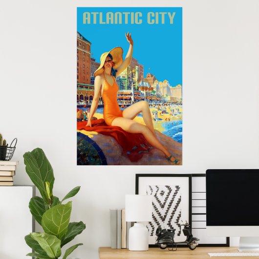Atlantic City Poster (Thuiskantoor)