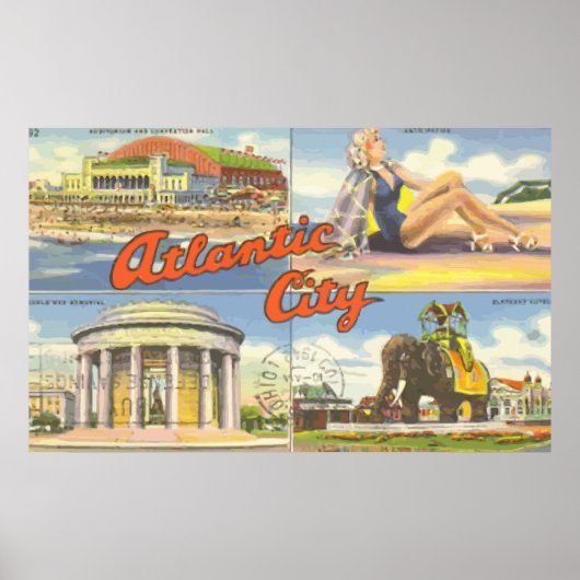 Atlantic City, Poster (Voorkant)