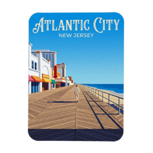 Atlantic City Promenade USA Magneet