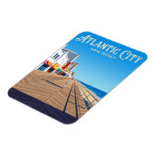 Atlantic City Promenade USA Magneet (Linkerzijde)