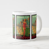 Atlantic City Resort, Pennsylvania Railroad Travel Grote Koffiekop (Voorkant rechts)