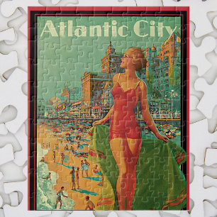 Atlantic City Resort, Pennsylvania Railroad Travel Legpuzzel