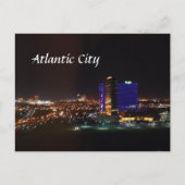 Atlantic City Skyline Briefkaart (Voorkant)
