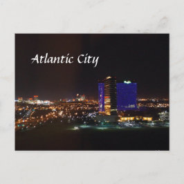Atlantic City Skyline Briefkaart