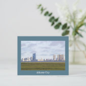 Atlantic City Skyline Foto Briefkaart (Staand voorkant)