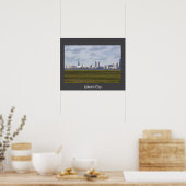 Atlantic City Skyline Foto Poster (Keuken)