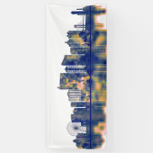 Atlantic City Skyline Spandoek (Verticaal)