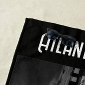 Atlantic City Steel Pier Vakantie Strandlaken (In situ)