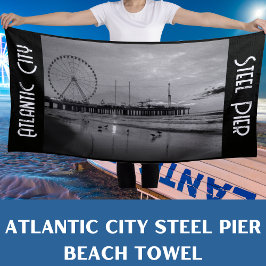 Atlantic City Steel Pier Vakantie Strandlaken