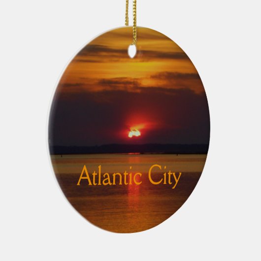 Atlantic City Sunset Ornament (Rechts)