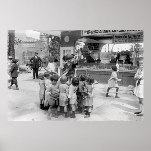 Atlantic City Taffy, jaren 20 Poster (Voorkant)