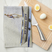 Atlantic City Theedoek (Quarter Fold)