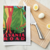 Atlantic City Theedoek (Quarter Fold)