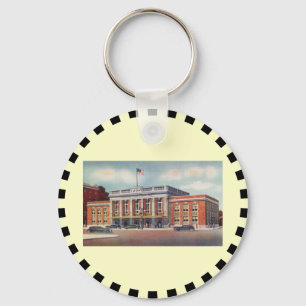 Atlantic City Train Station PRSL 1936 Sleutelhanger