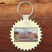 Atlantic City Treinstation PRSL 1936 Sleutelhanger (Voorkant)
