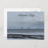 Atlantic City uit Afar Briefkaart (Voorkant / Achterkant)