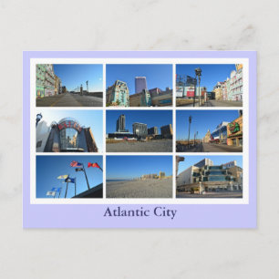 Atlantic City Uitzichten Briefkaart