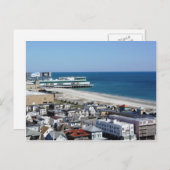 Atlantic City van boven Briefkaart (Voorkant / Achterkant)