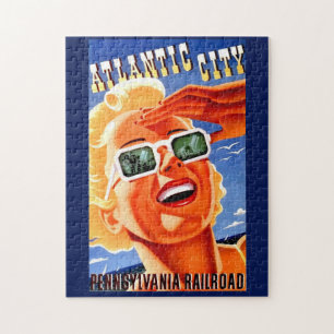 Atlantic City via Pennsylvania Railroad Legpuzzel