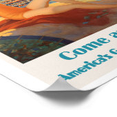 Atlantic City Vintage Travel Poster (Hoek)