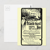 Atlantic Coast Line Railroad 1934 Briefkaart (Voorkant / Achterkant)