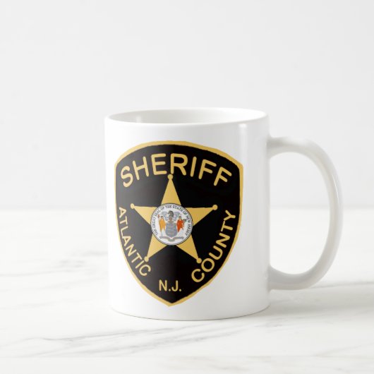 Atlantic County Sheriff Koffiemok (Rechts)