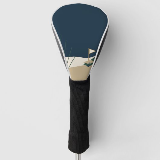 Atlantic Dunes Coastal Golf Driver Head Cover (Voorkant)