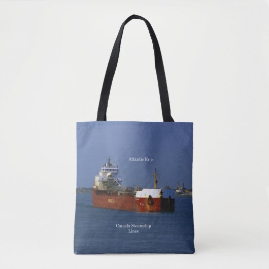 Atlantic Erie over canvas tas (Voorkant)