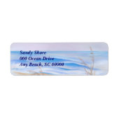 Atlantic Eving Sky Zee Oats Pastel Etiket (Voorkant)