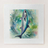 Atlantic Herring 040924AREF139 - Watercolor Legpuzzel (Horizontaal)