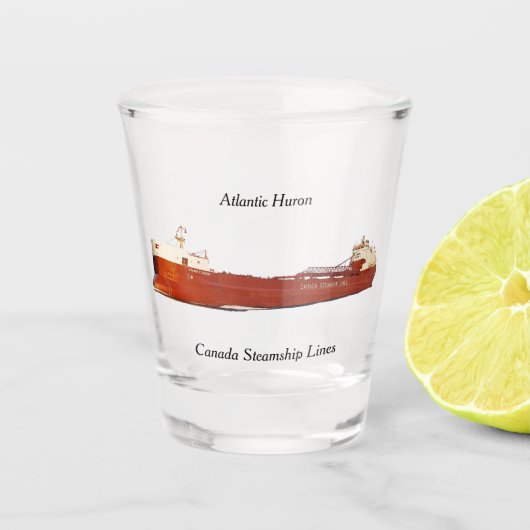 Atlantic Huron shotglas Shot Glas (Voorkant)