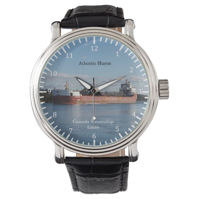 Atlantic Huron watch Horloge (Voorkant)
