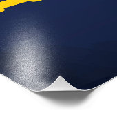 Atlantic Lines Cruise Liner-reisposter Foto Afdruk (Hoek)