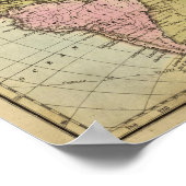 Atlantic Ocean Atlas Map Poster (Hoek)