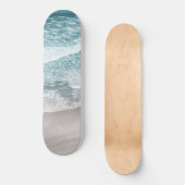 Atlantic Ocean Beauty (antenne) #14 #wall #art Persoonlijk Skateboard (Voorkant)