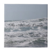 Atlantic Ocean Ceramic Tegel Tegeltje (Voorkant)