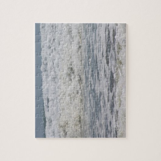 Atlantic Ocean jigzaag Puzzle Legpuzzel (Verticaal)