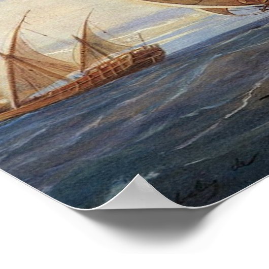 atlantic ocean poster (Hoek)