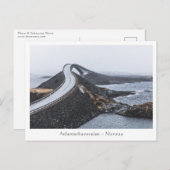 Atlantic Ocean Road Briefkaart (Voorkant / Achterkant)