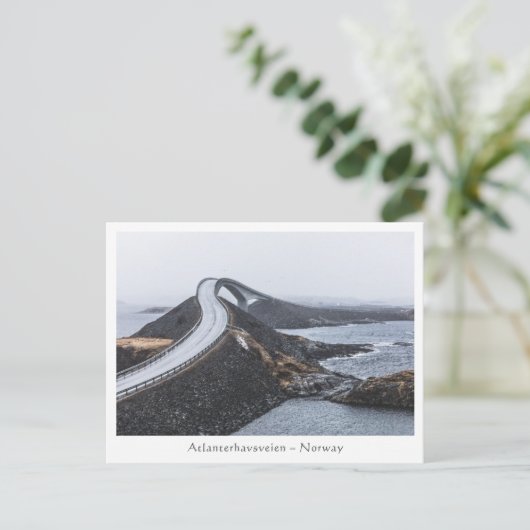 Atlantic Ocean Road Briefkaart (Staand voorkant)