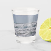 Atlantic Ocean Shot Glass Glas (Voorkant)