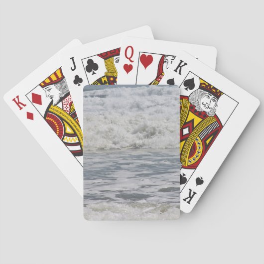 Atlantic Ocean Spelling Cards Pokerkaarten (Achterkant)