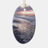 Atlantic Ocean Sunrise Keramisch Ornament (Rechts)