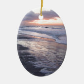Atlantic Ocean Sunrise Keramisch Ornament (Voorkant)