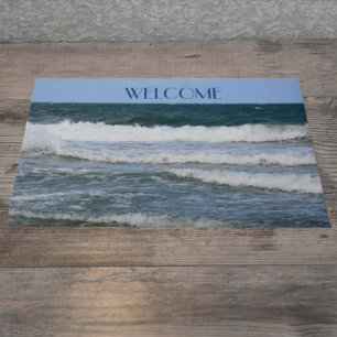 Atlantic Ocean Waves Seascape Photographic Welcome Deurmat