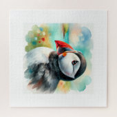 Atlantic Puffin 040924AREF127 - Watercolor Legpuzzel (Horizontaal)