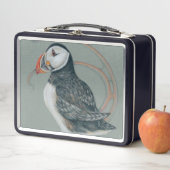 Atlantic Puffin Bird Art Drawing (In situ)