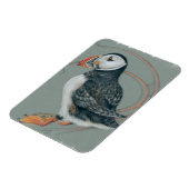 Atlantic Puffin Bird Art Drawing Magneet (Linkerzijde)