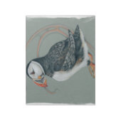 Atlantic Puffin Bird Art Drawing Notitieblok (Linkerzijde)