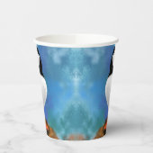 Atlantic Puffin Bird - Clown Beak - Painting Papieren Bekers (Links)